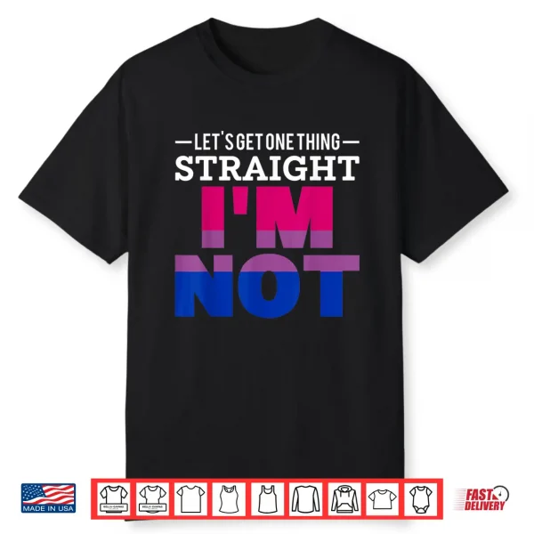 Bi Flag Funny Lgbtq Pride Month Bisexuality Gift Bisexual Shirt