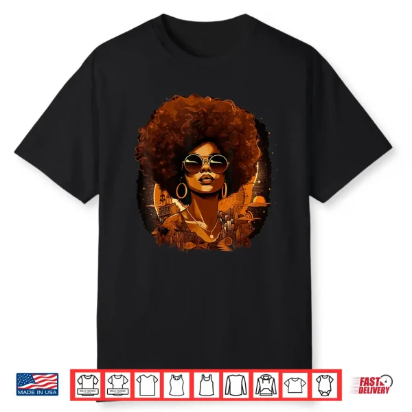 Black African Women Juneteenth Black History Month Shirt