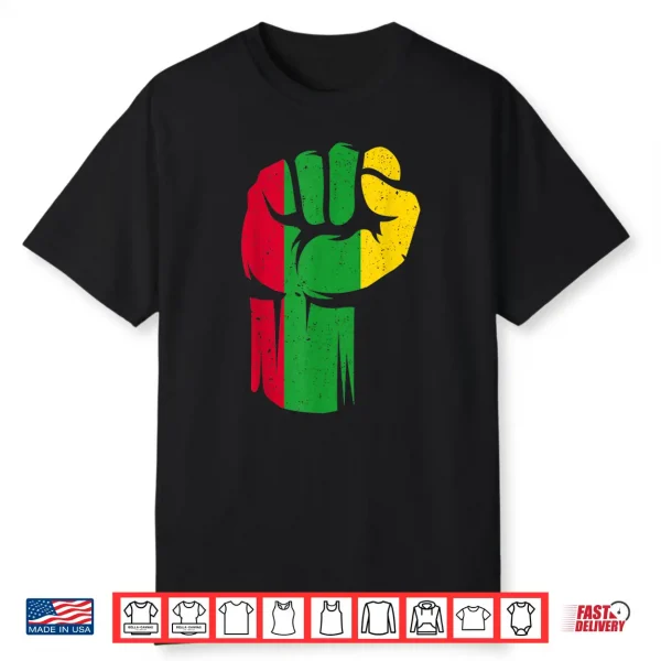 Black Fist Shirt African American Pride Black History Month Shirt