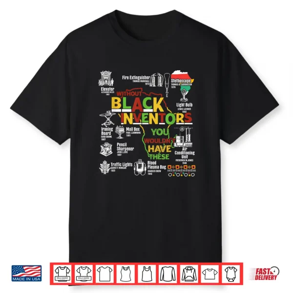 Black History Month African American Women Men Shirt