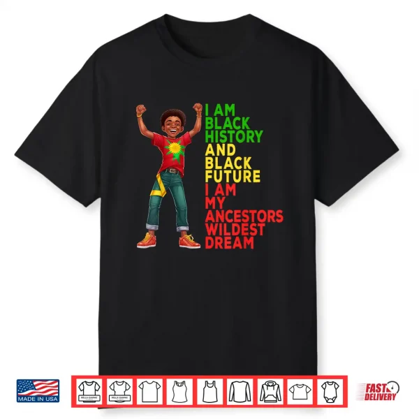Black History Month Juneteenth Independence Day Kid Boy Shirt