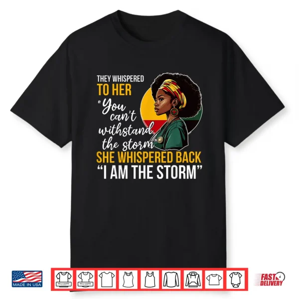 Black History Nursing Nurse Proud African American Ladies Shirt