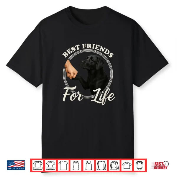 Black Labrador Dog Lover Design Beautiful Black Lab Shirt