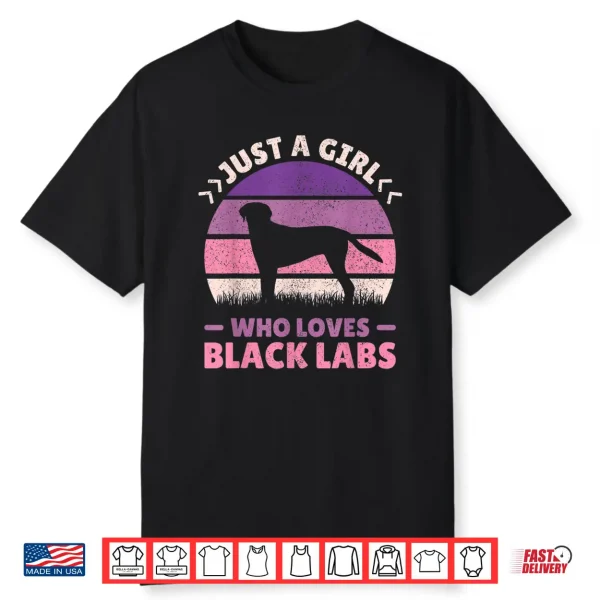 Black Labs Dog Lover Labrador Retriever Shirt