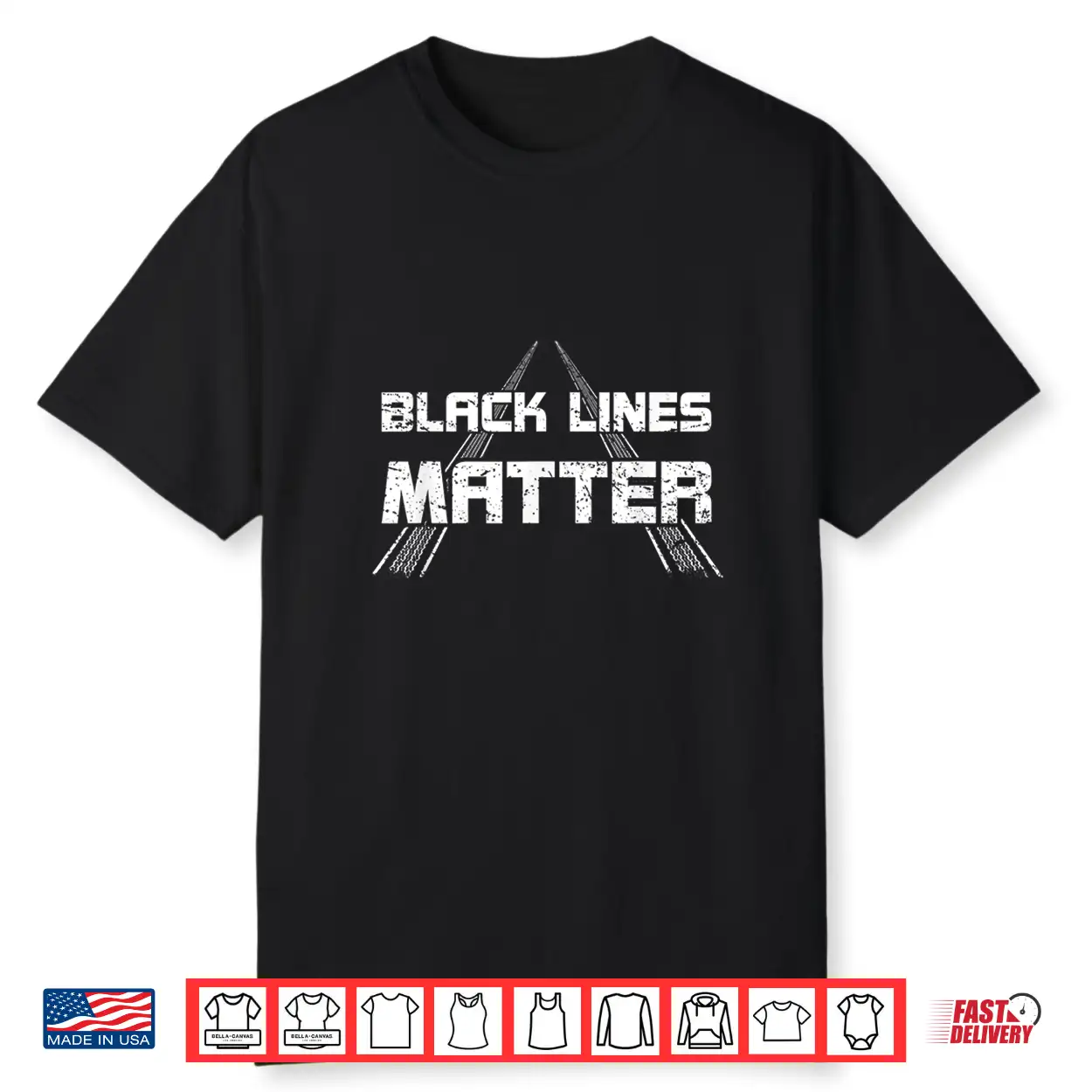 Black Lines Matter Car Burnout Skids Funny Car Enthusiast Shirt Black Lines Matter Car Burnout Skids Funny Car Enthusiast Shirt