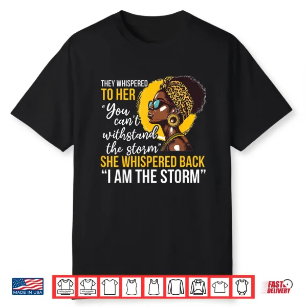 Black Women Proud African American Ladies Black History Shirt