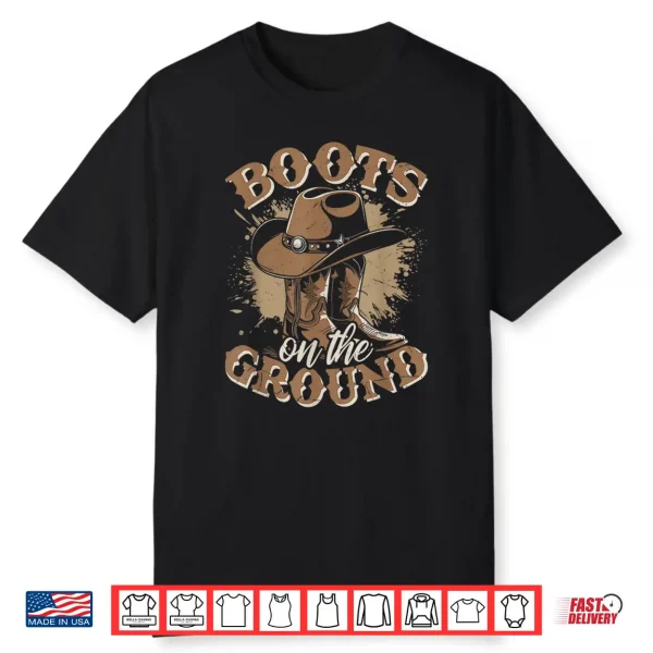 Boots On The Ground Juneteenth Cowgirl Pride Women Shirt