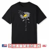 Brain Tumor Awareness Sunflower Gray Ribbon Brain Cancer Shirt