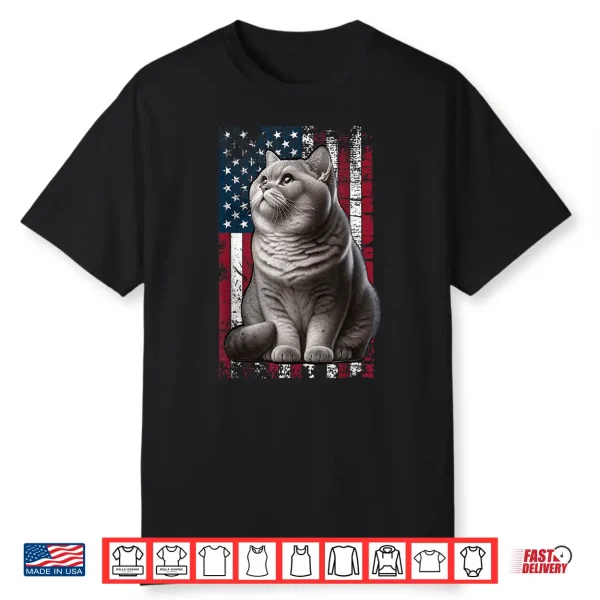 British Shorthair Cat American British Shorthair Shirt