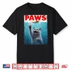 British Shorthair Paws Parody Cat Chasing Mouse Cat Lovers Shirt