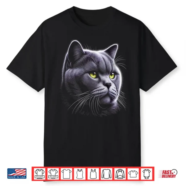 British Shorthair Cat Mom Dad Men Women Shirt