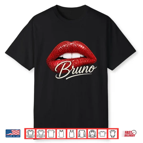 Bruno Name Retro Vintage Gift For Men Women Boy Girl Shirt