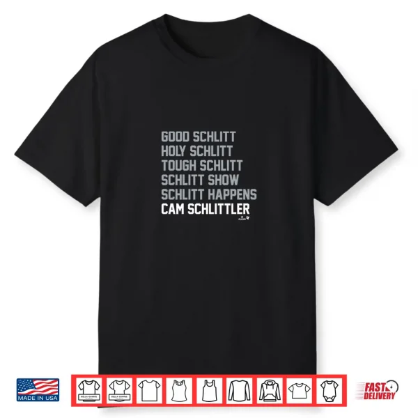Cam Schlittler Schlitt List New York Baseball Premium Tri Blend Shirt