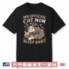Cat Mom Official Sleep Shirt Maine Coon Mother & Kitten Shirt