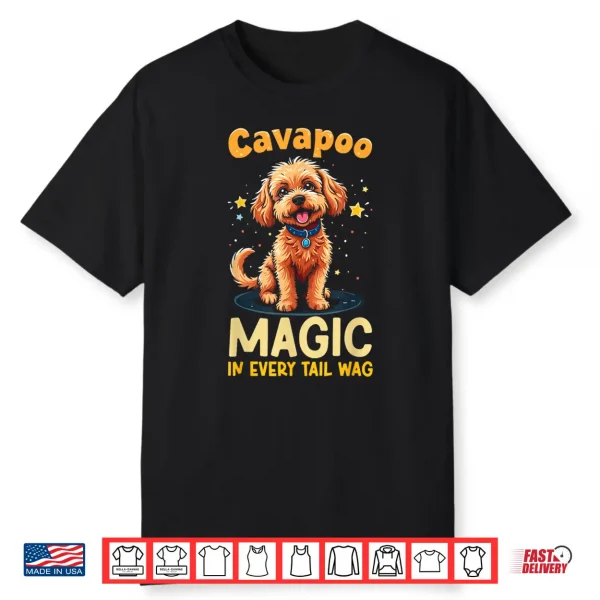 Cavapoo Cavalier King Charles Spaniel Poodle Puppy Dog Lover Shirt For Men Women