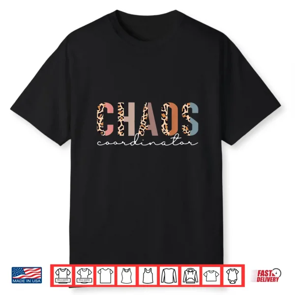 Chaos Coordinator Leopard Shirt