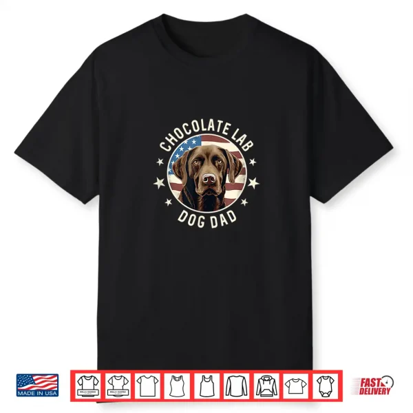 Chocolate Lab Gifts Chocolate Labrador Retriever Dog Shirt