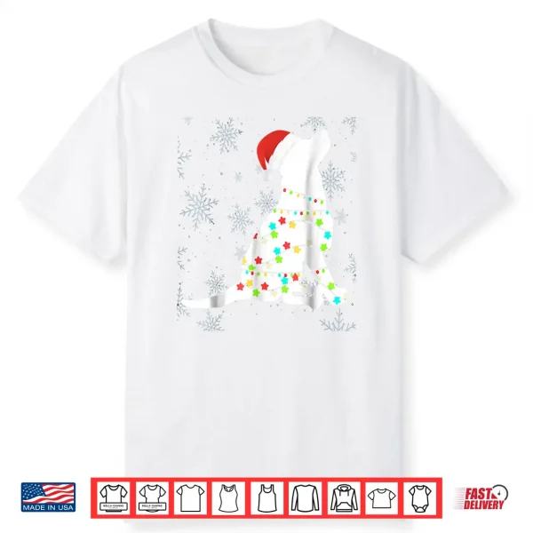 Christmas Lights Labrador Retriever T Shirt Dog Lover Gift