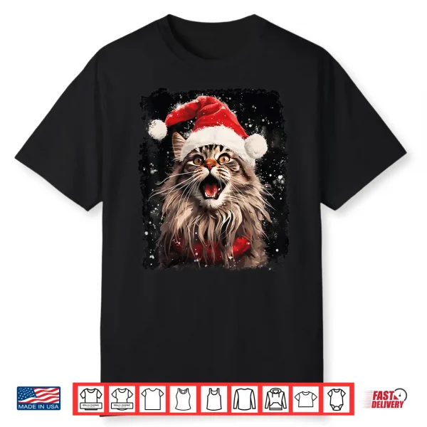 Christmas Maine Coon Cat Shirt