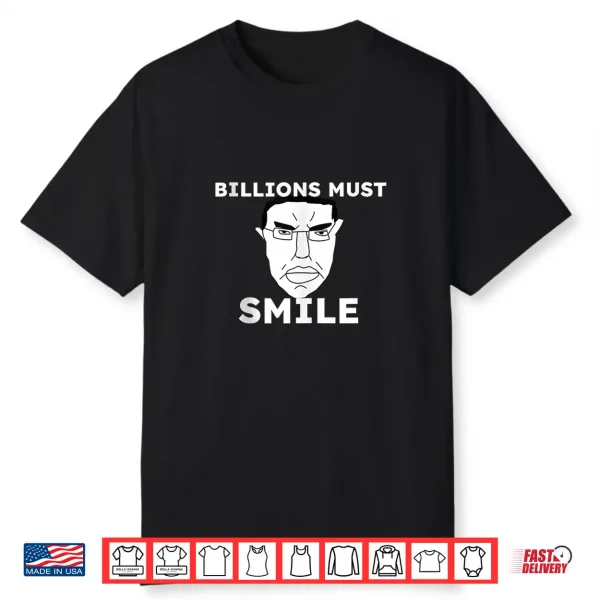 Chud Chudjak Billions Must Smile Brainrot Wojak Meme Shirt