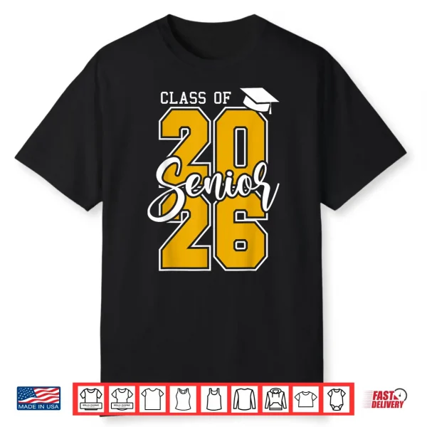 Class Of 2026 Senior 2026 Graduation Shirt