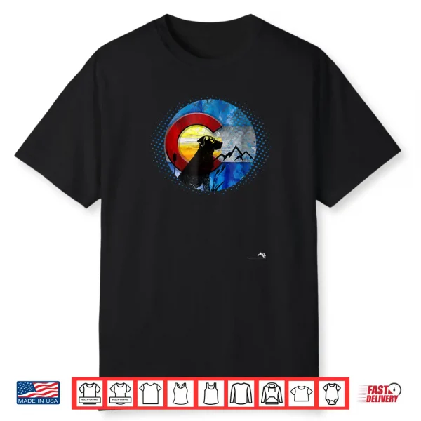 Colorado Hunting Dog Shirt Labrador Retriever