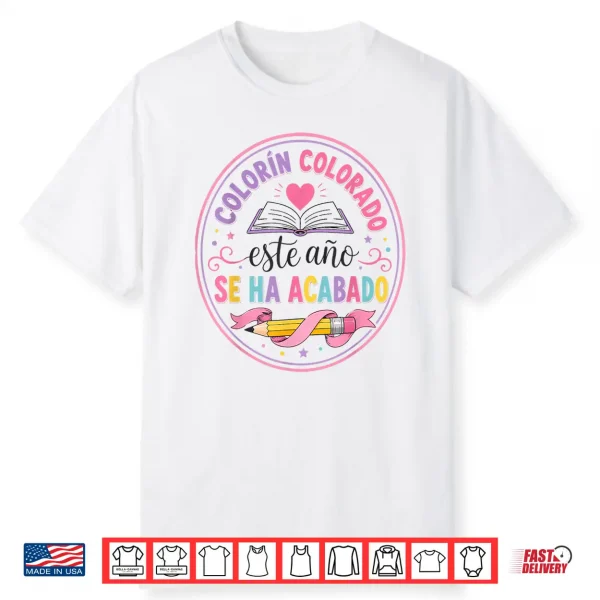 Colorín Colorado Este Año Se Ha Acabado Dual Language Women Shirt