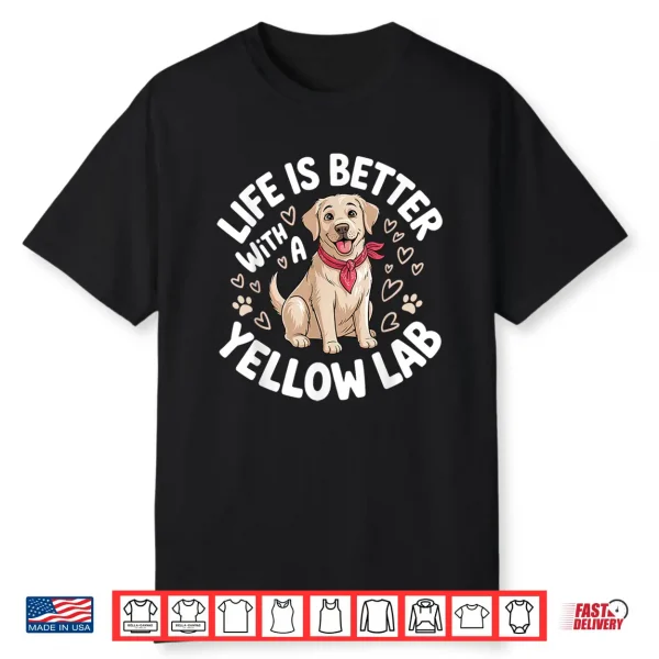 Cool Labrador Retriever Design For Men Women Labrador Shirt