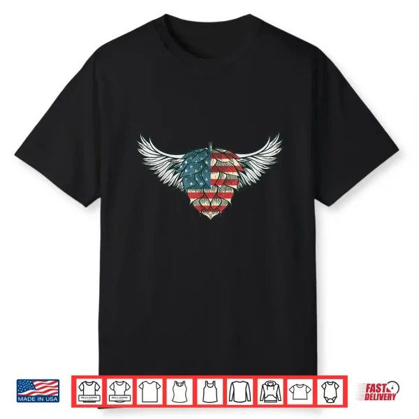 Craft Beer Hops American Flag Usa   For Beer Drinkers Shirt