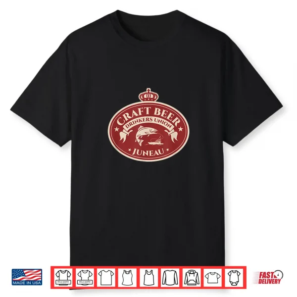 Craft Beer Lovers Juneau Alaska Shirt