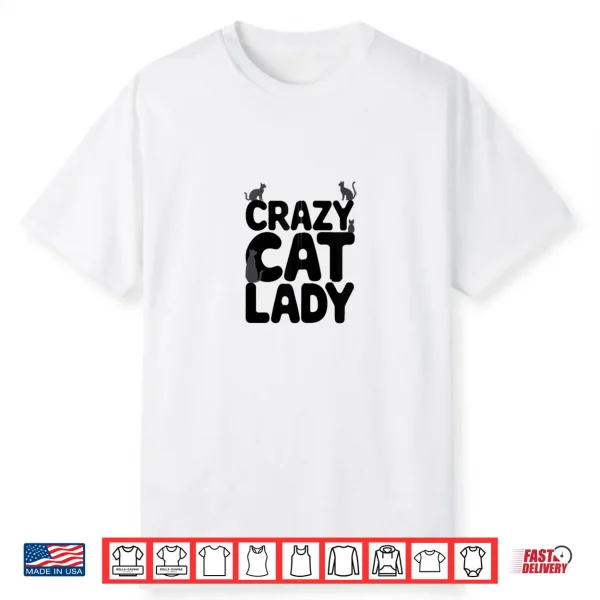 Crazy Cat Lady Persian Cat Longhair Shirt