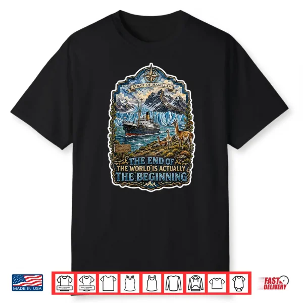 Cruise Historic Exploration Strait Of Magellan Vintage Shirt