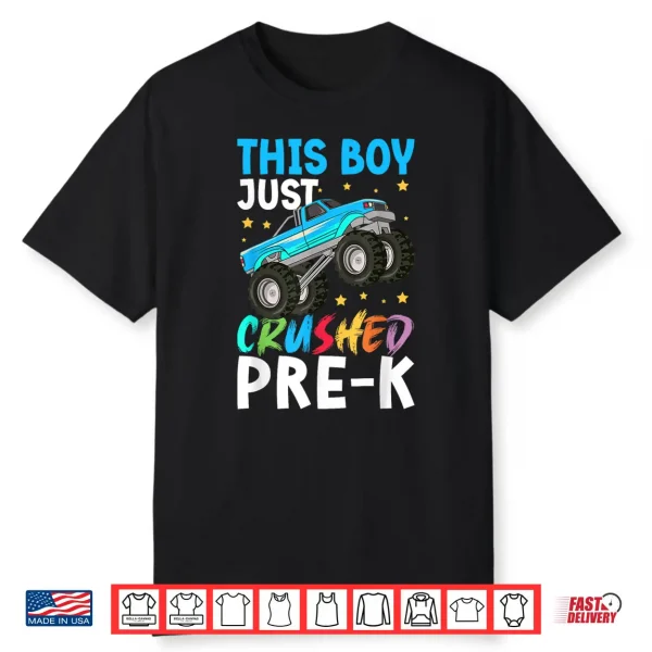 Crushed Pre K Last Day Of Preschool Graduation Pre K Grad Shirt