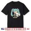Cute Anime Manga Girl Miku Singer Singing Music Lover Kawaii Shirt