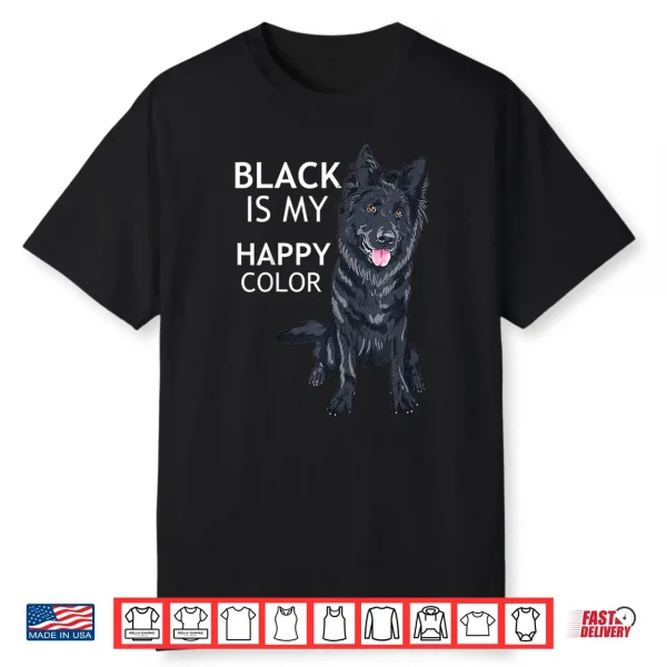 Cute Black German Shepherd Awesome Cute Dog Shirt