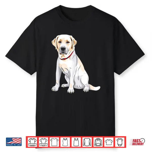 Cute Labrador Retriever Yellow Lab Lover Dog Owner Shirt