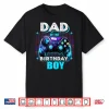 Dad Of The Birthday Boy Matching Video Game Birthday Party Shirt