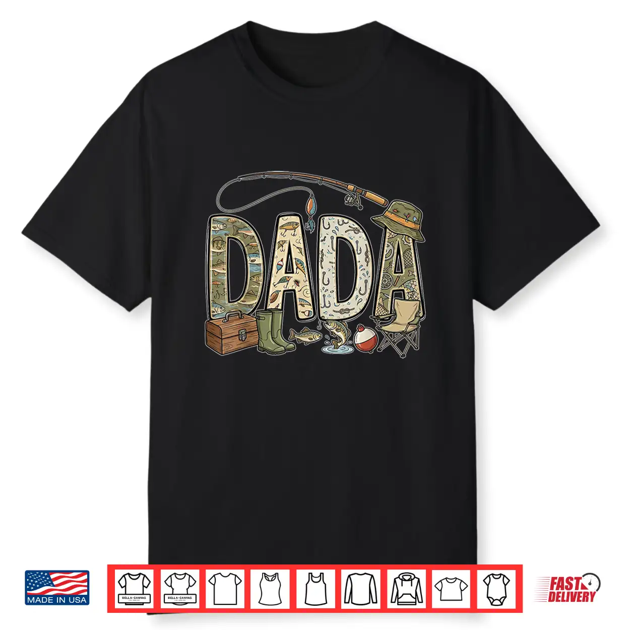 Dada Of The Big One Fishing O Fish Ally 1St Birthday Family Shirt Dada Of The Big One Fishing O Fish Ally 1St Birthday Family Shirt