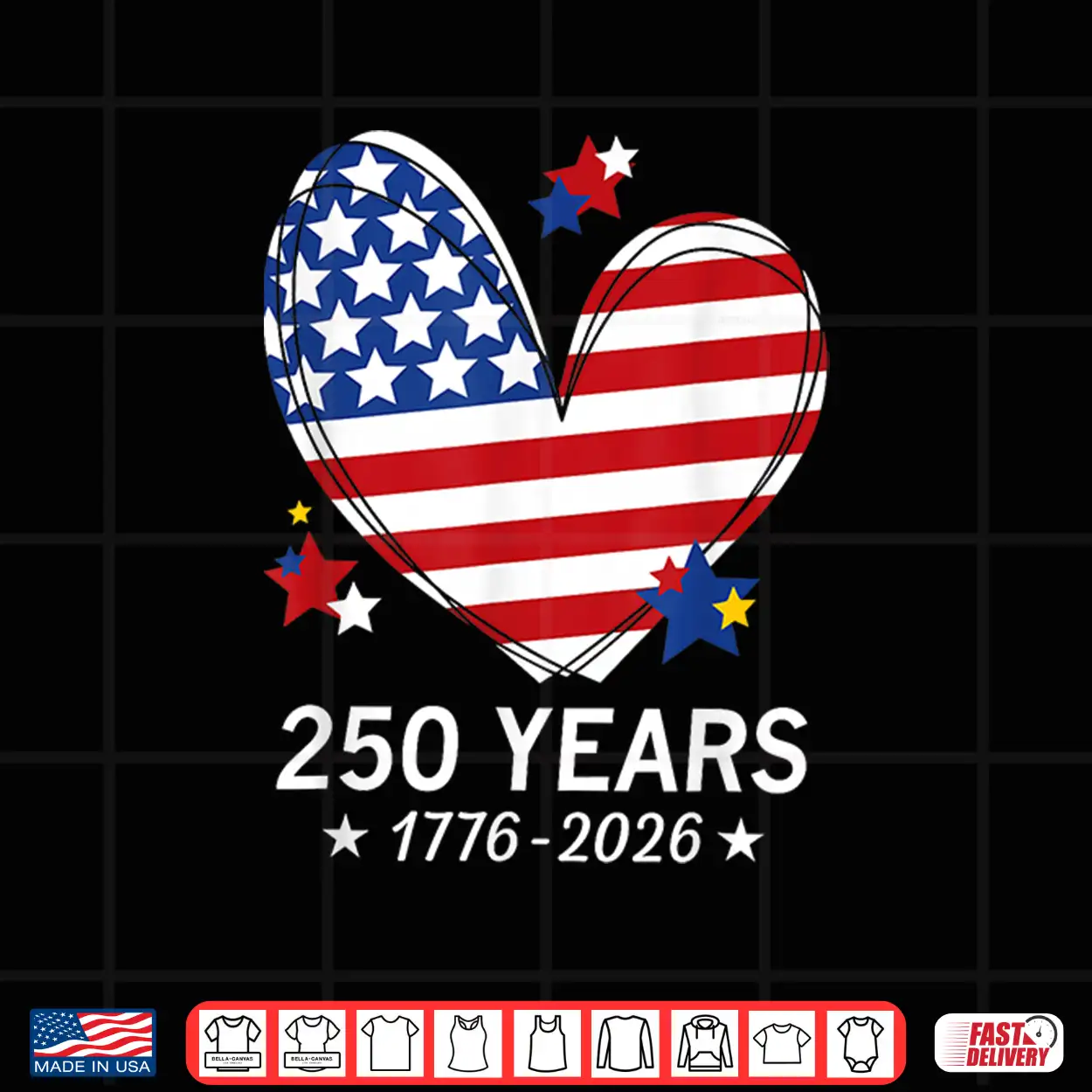 250Th Anniversary America Flag Heart 250 Year Women Girls Shirt 250Th Anniversary America Flag Heart 250 Year Women Girls Shirt
