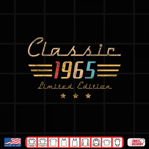 Design 60 Year Old Gift Classic 1956 Limited Edition 60th Birthday Shirt