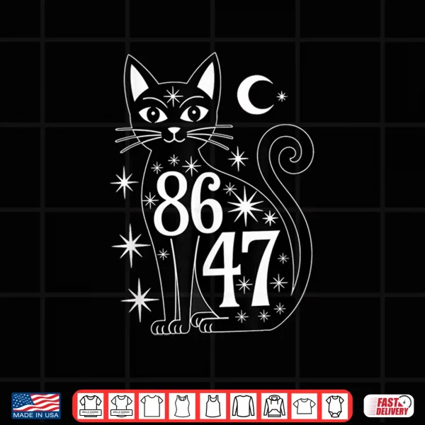 Design 86 47 Cat Shirt