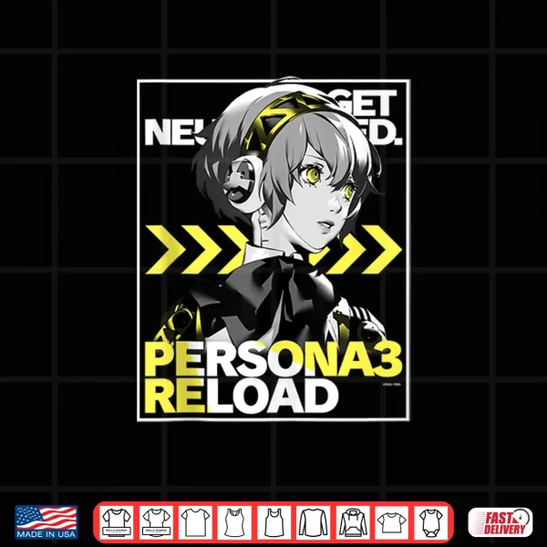 Design ATLUS Persona 3 Reload Aigis Shirt