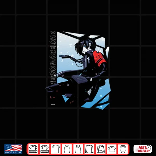 Design ATLUS Persona 3 Reload Protagonist Shirt