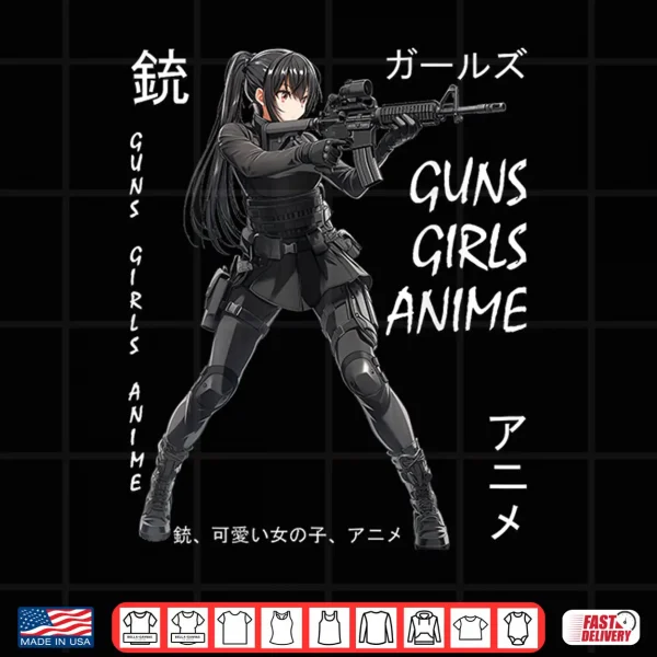 Design Anime Waifu Graphic Shirt 2