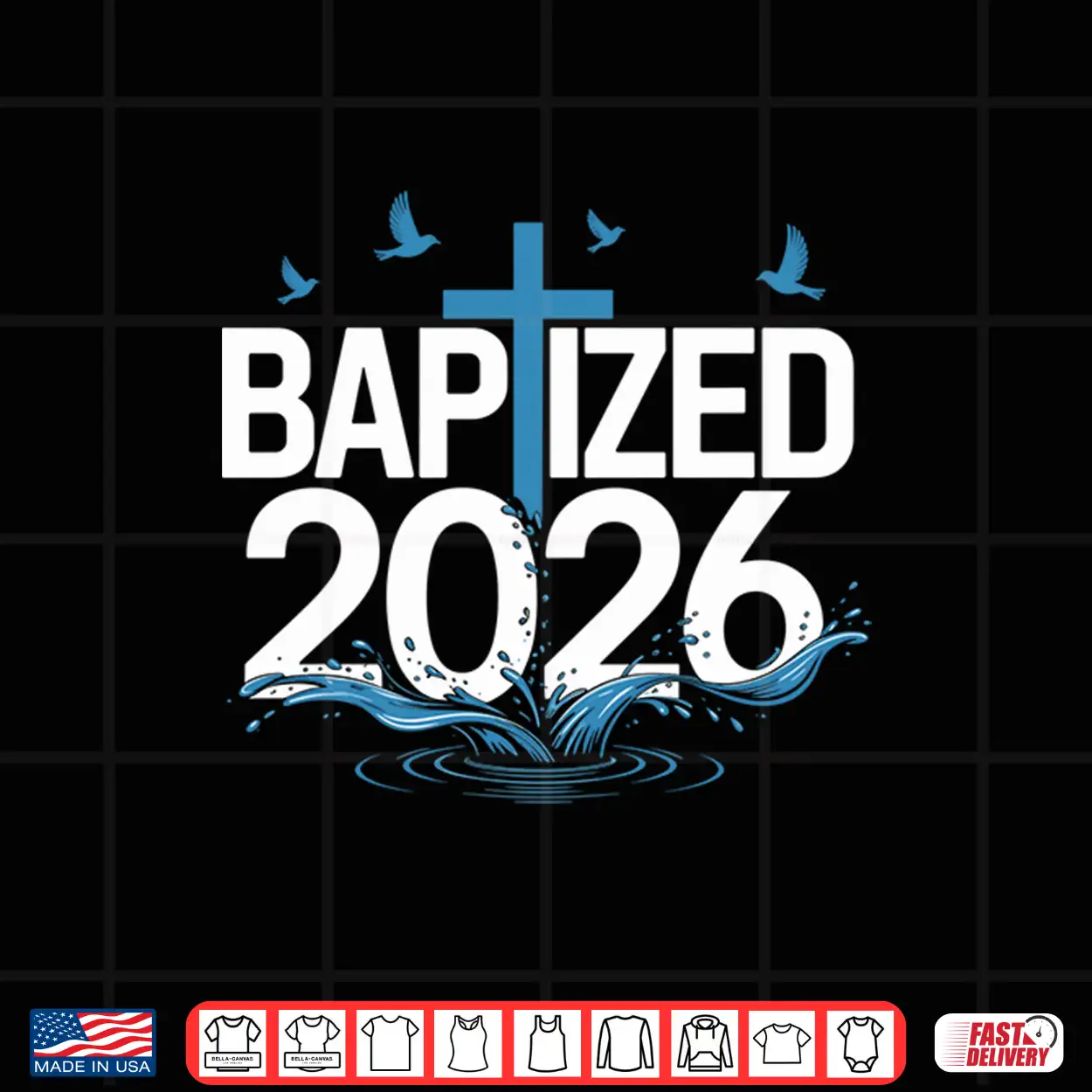 Baptized 2026 Performance Shirt Baptized 2026 Performance Shirt