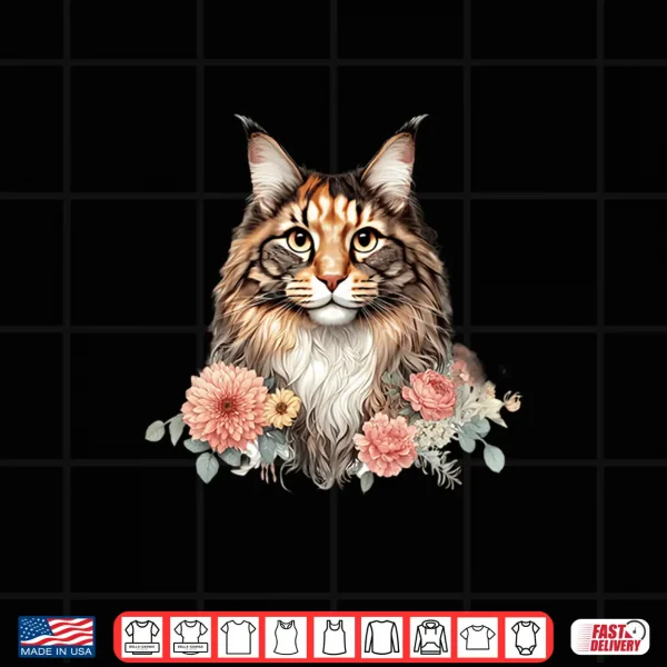Design Beautiful Maine Coon Cat Shirt