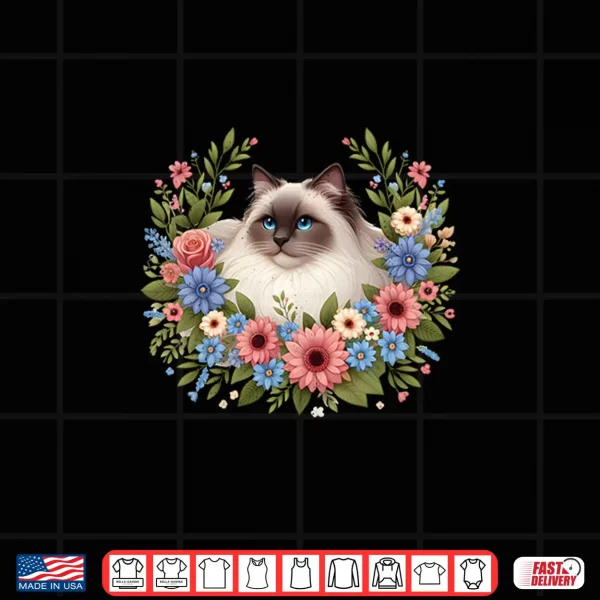 Design Beautiful Ragdoll Cat Shirt
