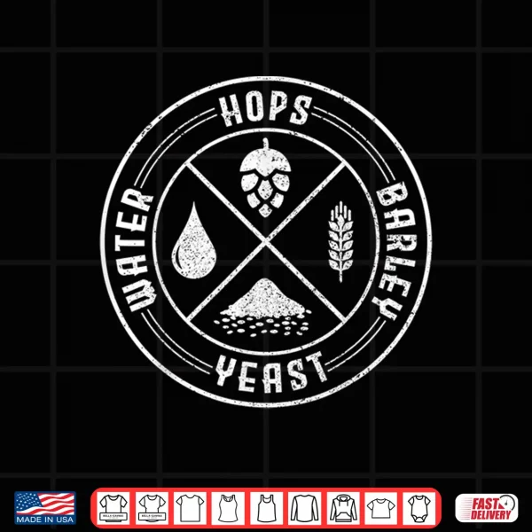 Design Beer Brewer Homebrew Craft Beer Brewing Brewmaster Hops Gift Shirt
