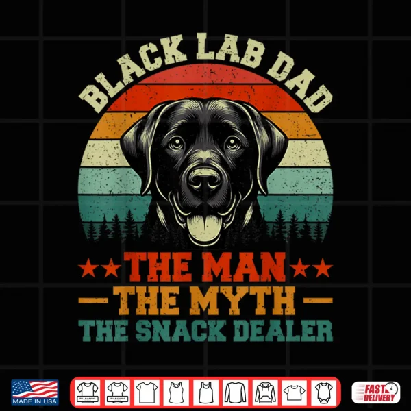 Design Black Labrador Retriever Professional Identity Lab Shirt