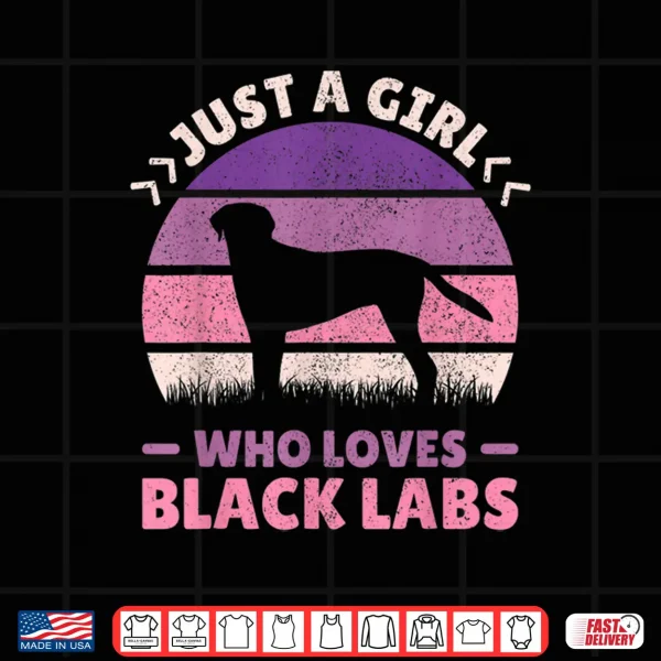Design Black Labs Dog Lover Labrador Retriever Shirt